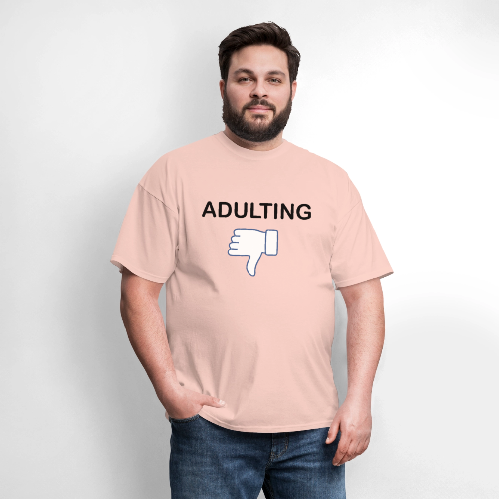 Adulting - Unisex Classic T-Shirt - blush pink