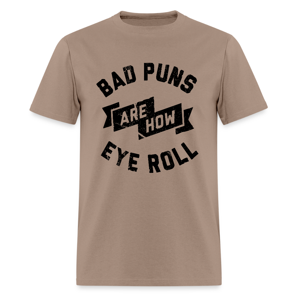 Bad Puns - Unisex Classic T-Shirt - brown savana