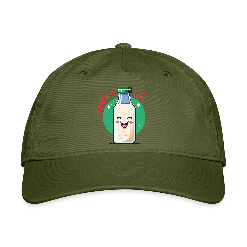 Ranch is Life - Baseball Cap - olive green