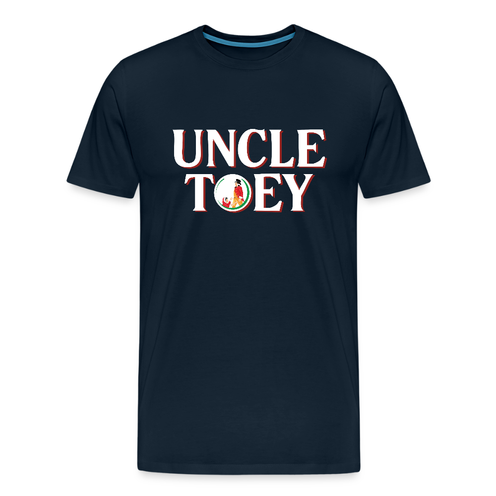 Uncle Toey - Men's Premium T-Shirt - deep navy