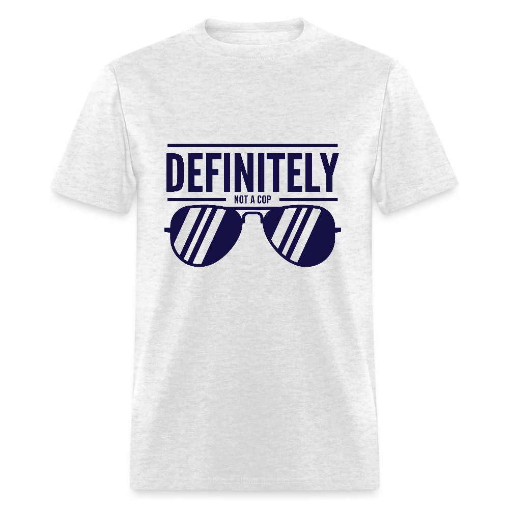 NOT A COP Unisex Classic T-Shirt - light heather gray