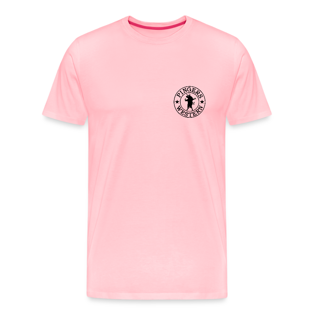 Ping West - Men's Premium T-Shirt - pink