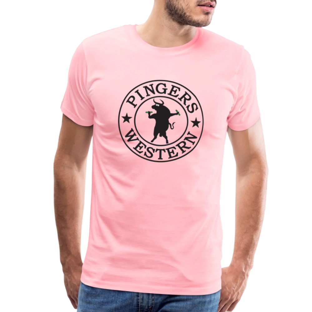 Ping West - Men's Premium T-Shirt - pink