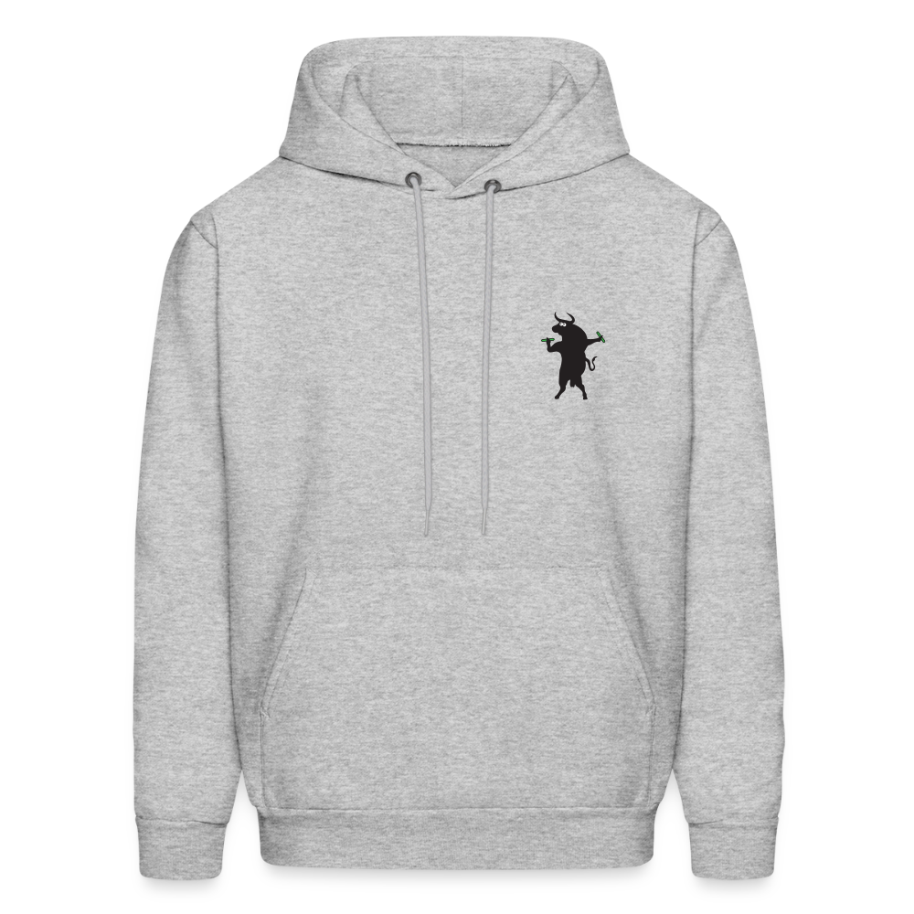 Ping West - Men's Hoodie - heather gray