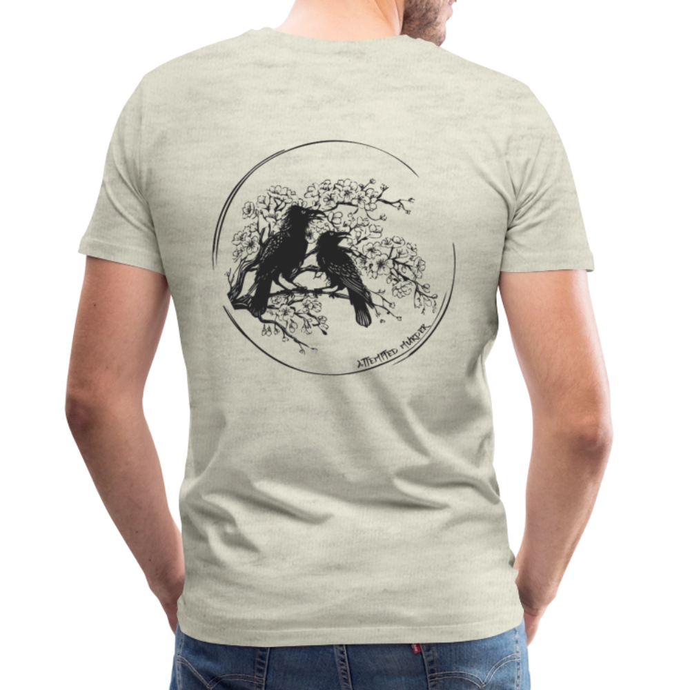 Attempted Murder - Men's Premium T-Shirt - heather oatmeal