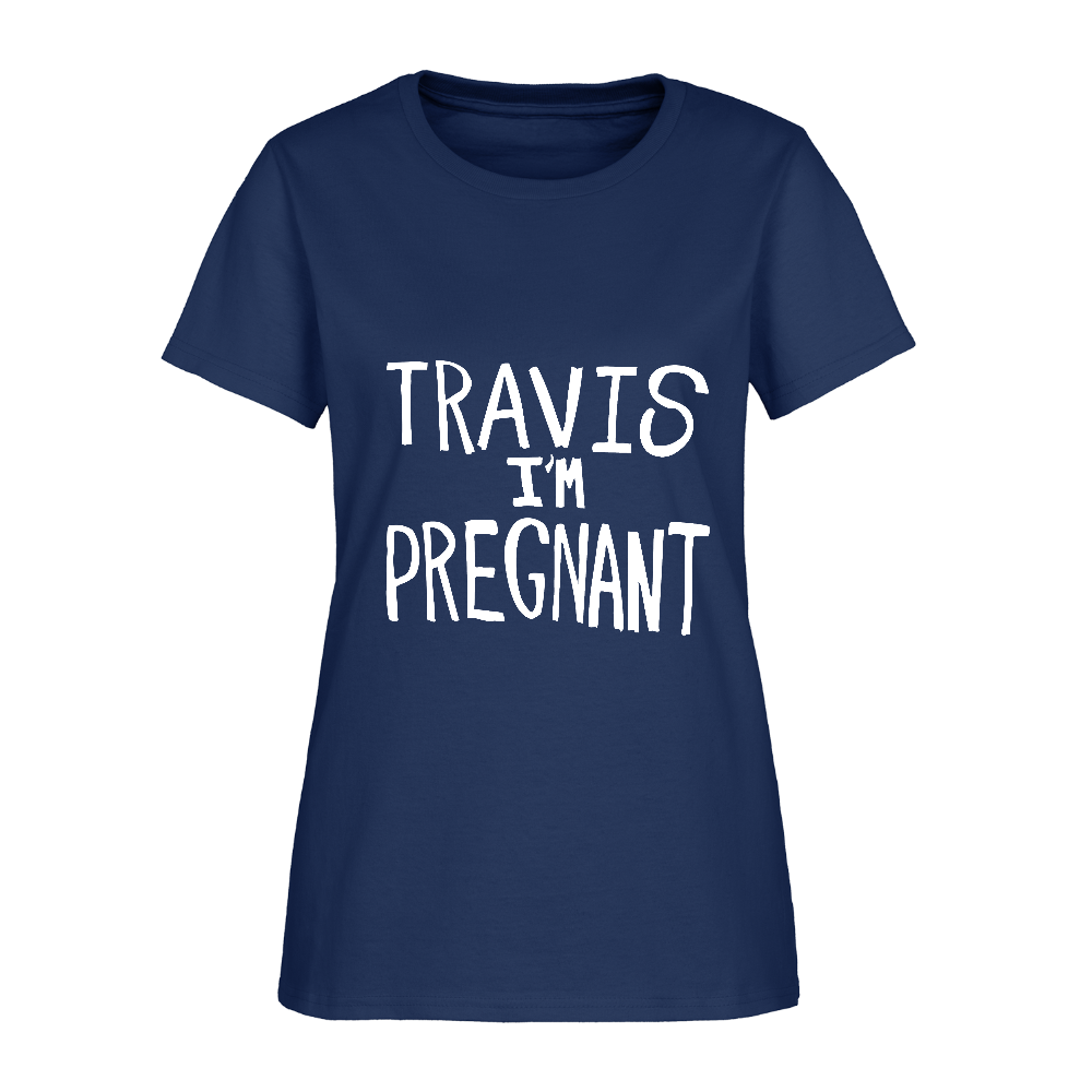Travis! Women's T-Shirt -  blue dusk