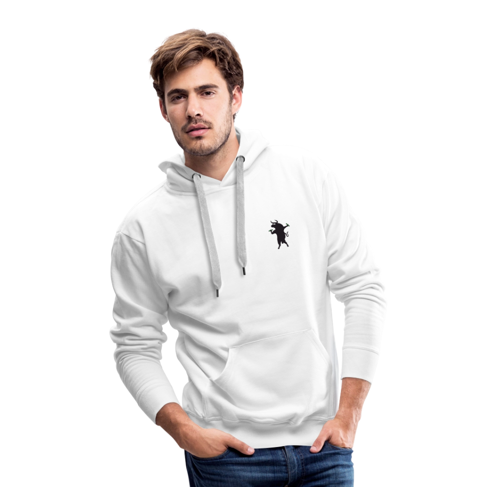 Ping West - Men’s Premium Hoodie - white