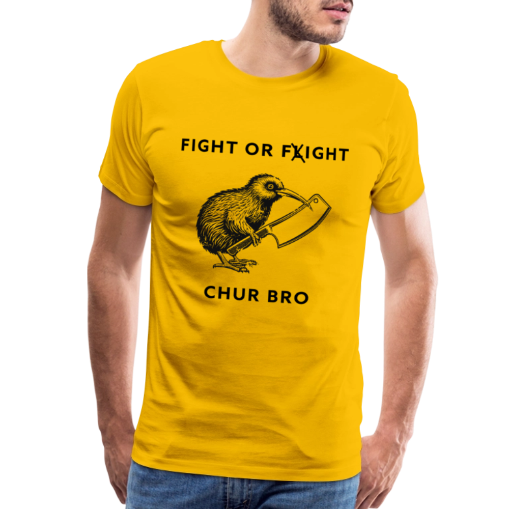 Chur Bro - Men's Premium T-Shirt - sun yellow