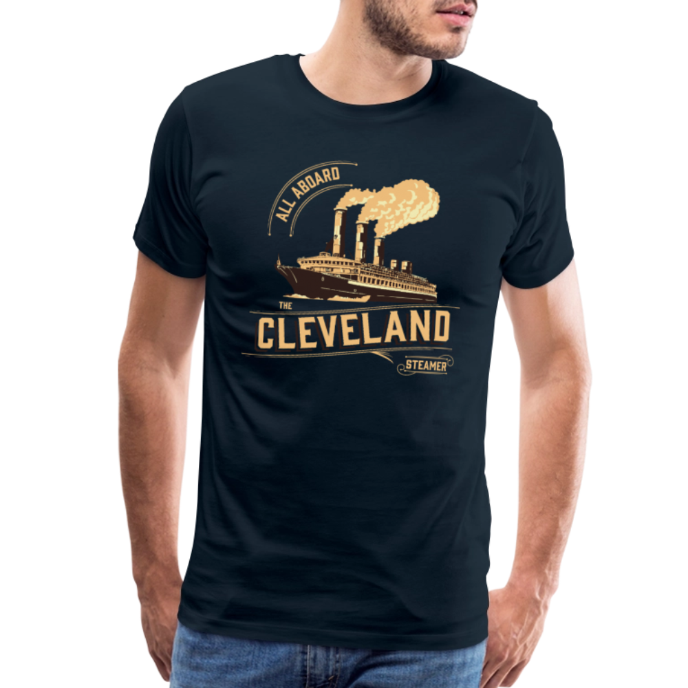 Steamer - Men's Premium T-Shirt - deep navy