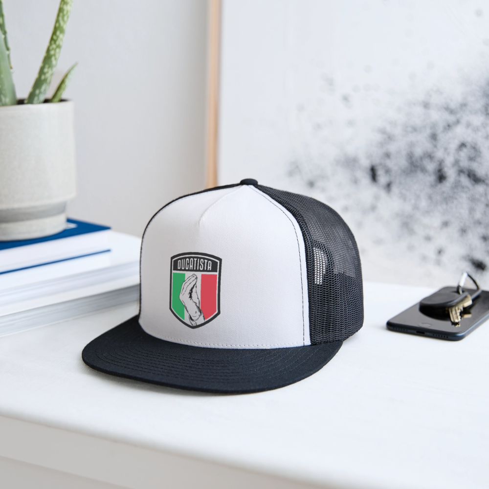 Ducatista - Trucker Hat - white/black