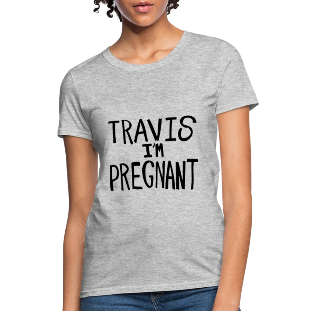 Travis! Women's T-Shirt - heather gray
