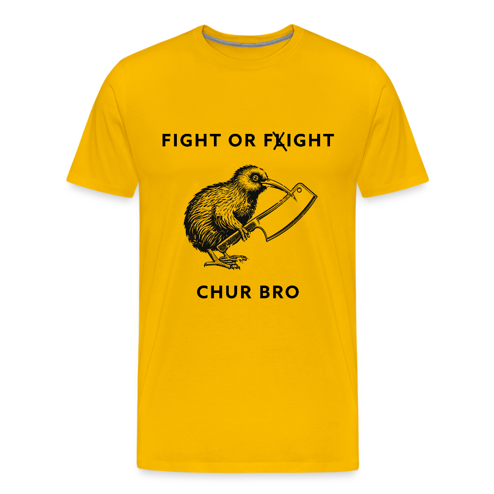 Chur Bro - Men's Premium T-Shirt - sun yellow