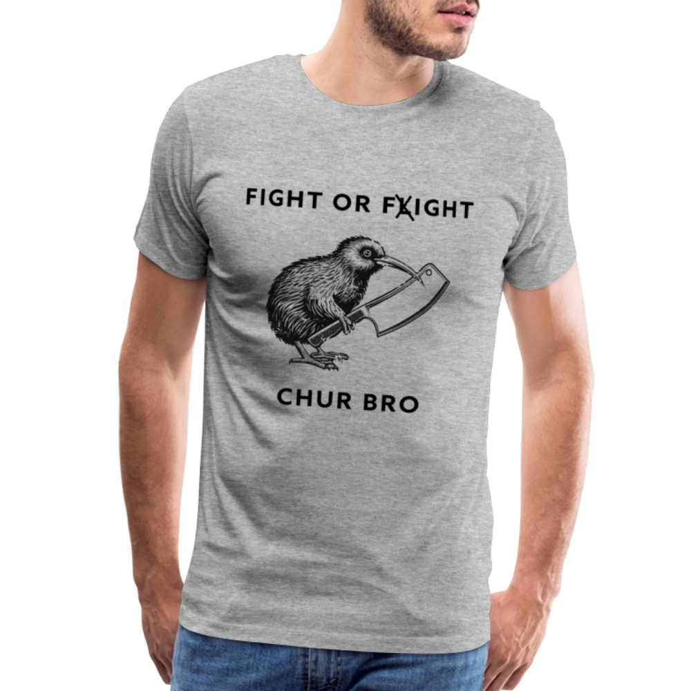 Chur Bro - Men's Premium T-Shirt - heather gray
