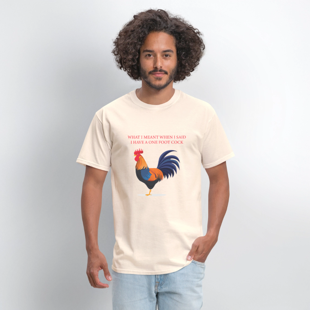 One Foot Rooster - Unisex Classic T-Shirt - natural