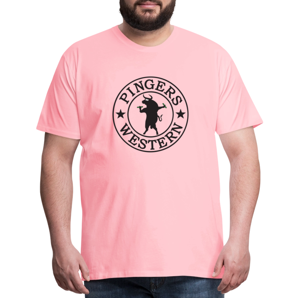 Ping West - Men's Premium T-Shirt - pink
