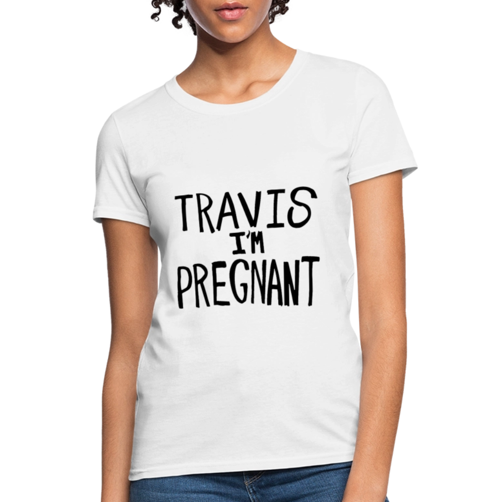 Travis! Women's T-Shirt - white