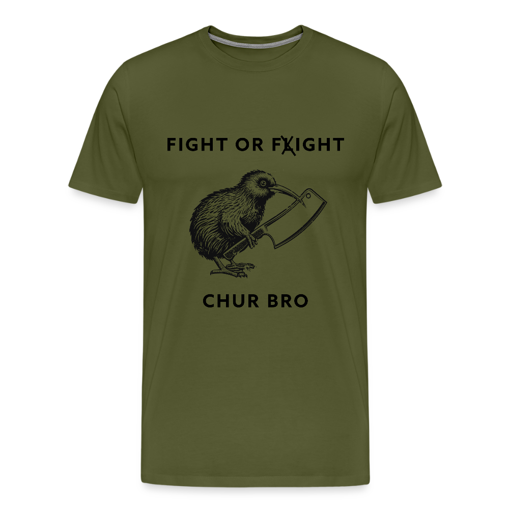 Chur Bro - Men's Premium T-Shirt - olive green