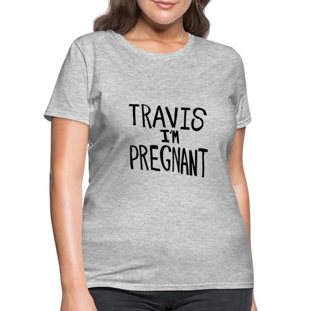 Travis! Women's T-Shirt - heather gray