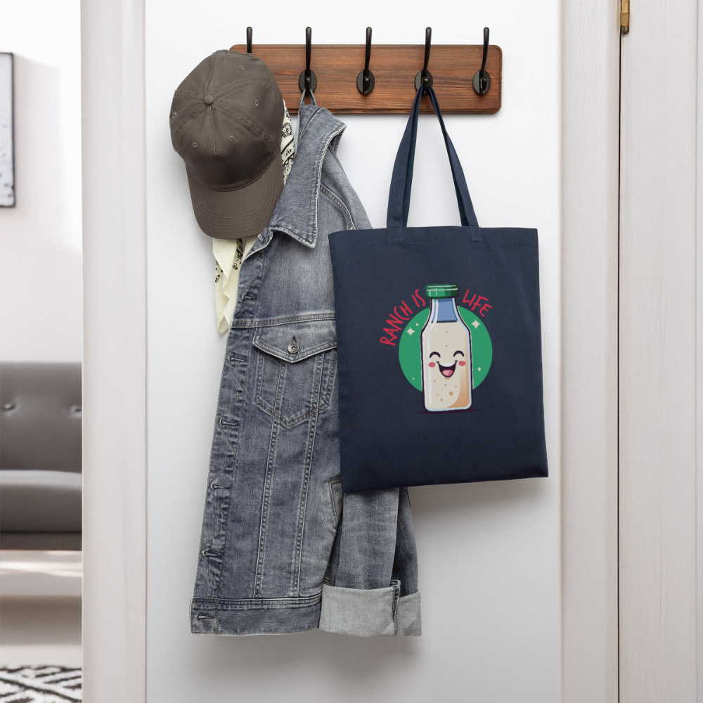 Ranch is Life Tote Bag - navy