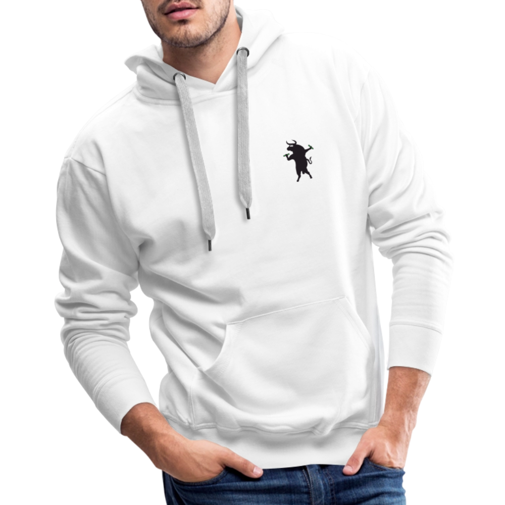 Ping West - Men’s Premium Hoodie - white