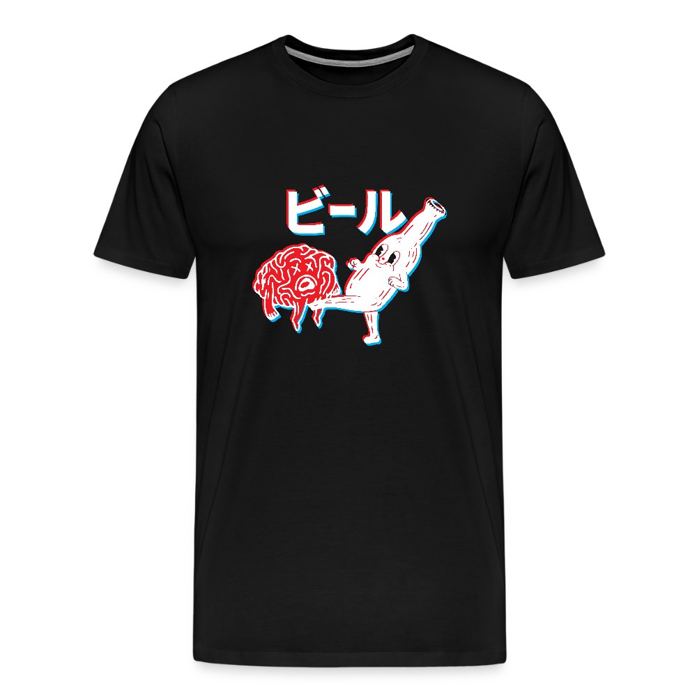 Beer Brain - Men's Premium T-Shirt - black