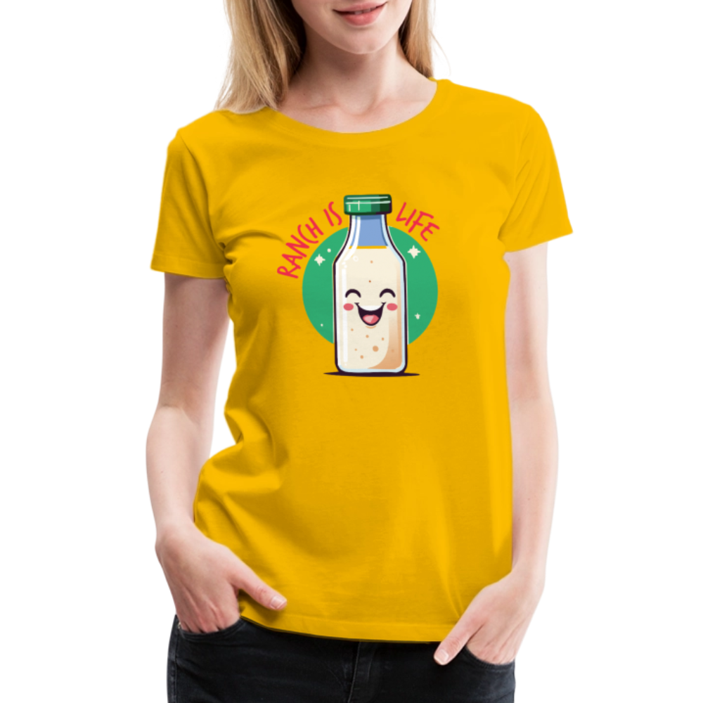 Ranch is Life - Women’s T-Shirt - sun yellow