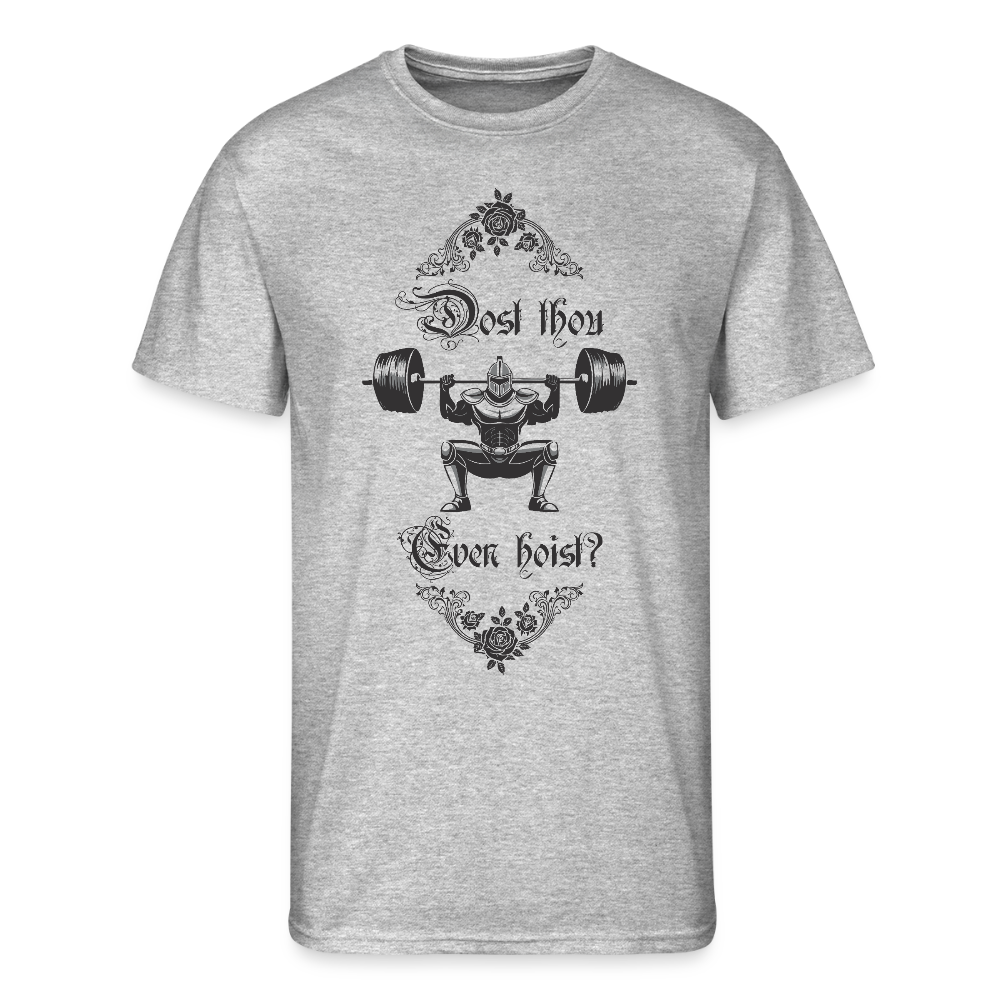 Dost Thou Even Hoist? - Men’s 50/50 T-Shirt - heather gray