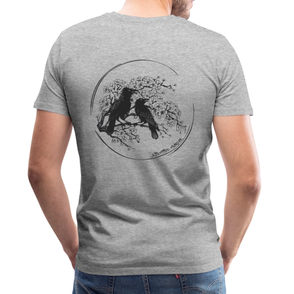 Attempted Murder - Men's Premium T-Shirt - heather gray
