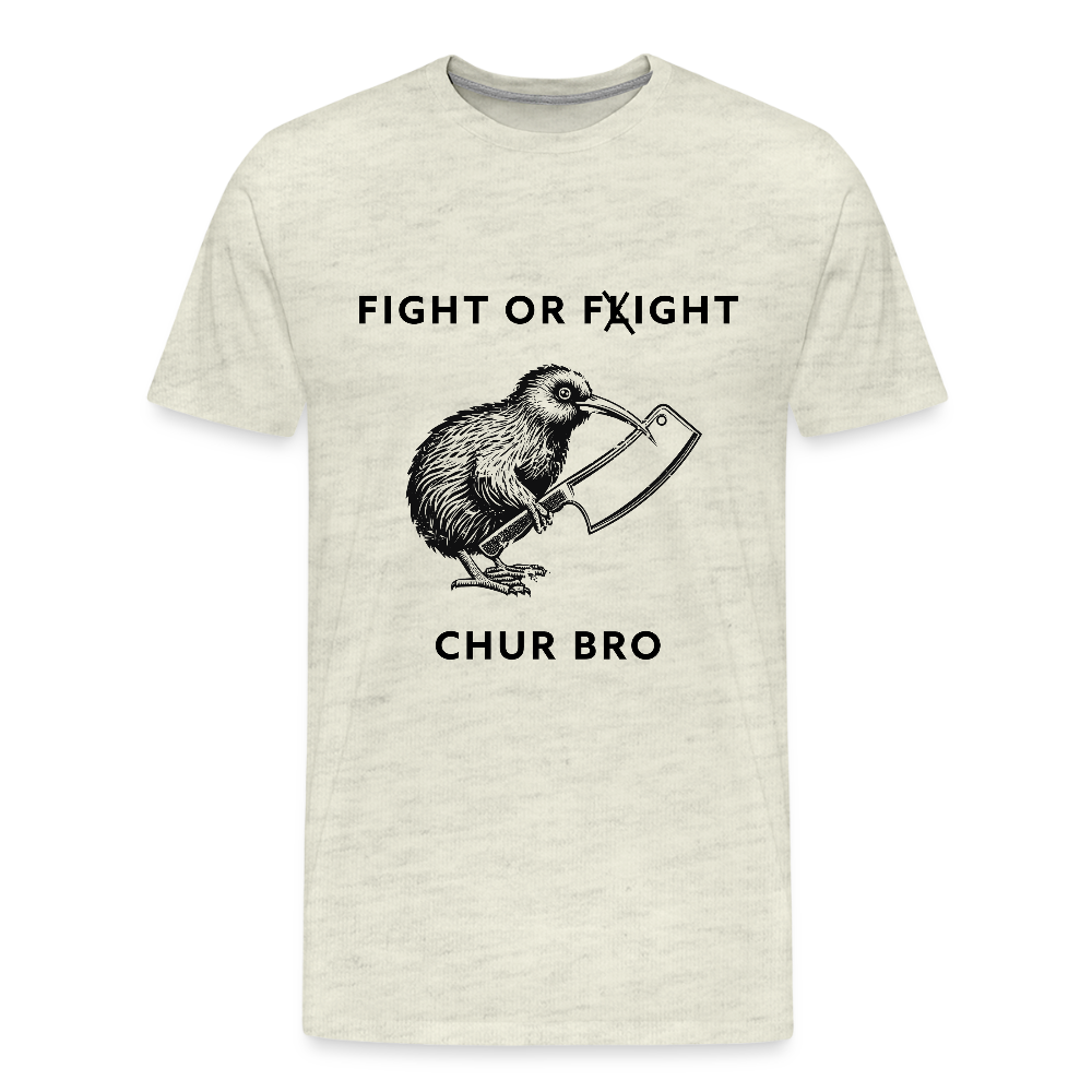 Chur Bro - Men's Premium T-Shirt - heather oatmeal