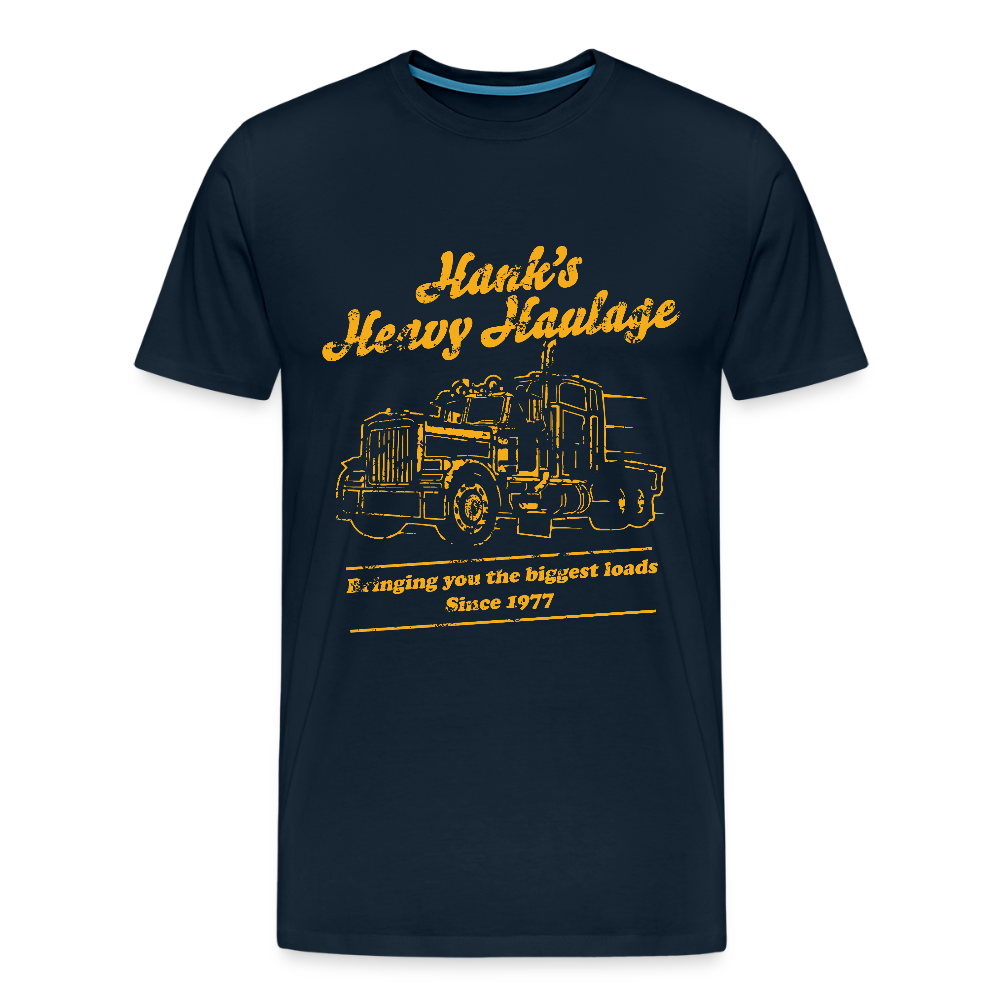 Hank's - Men's Premium T-Shirt - deep navy