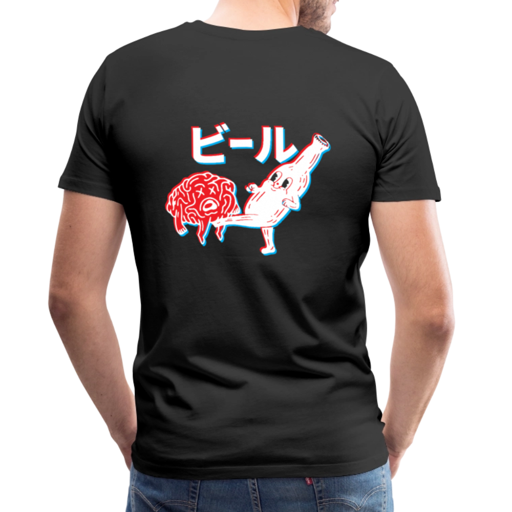 Beer Brain - Men's Premium T-Shirt - black