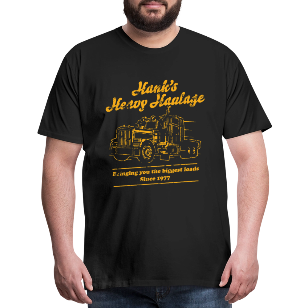 Hank's - Men's Premium T-Shirt - black