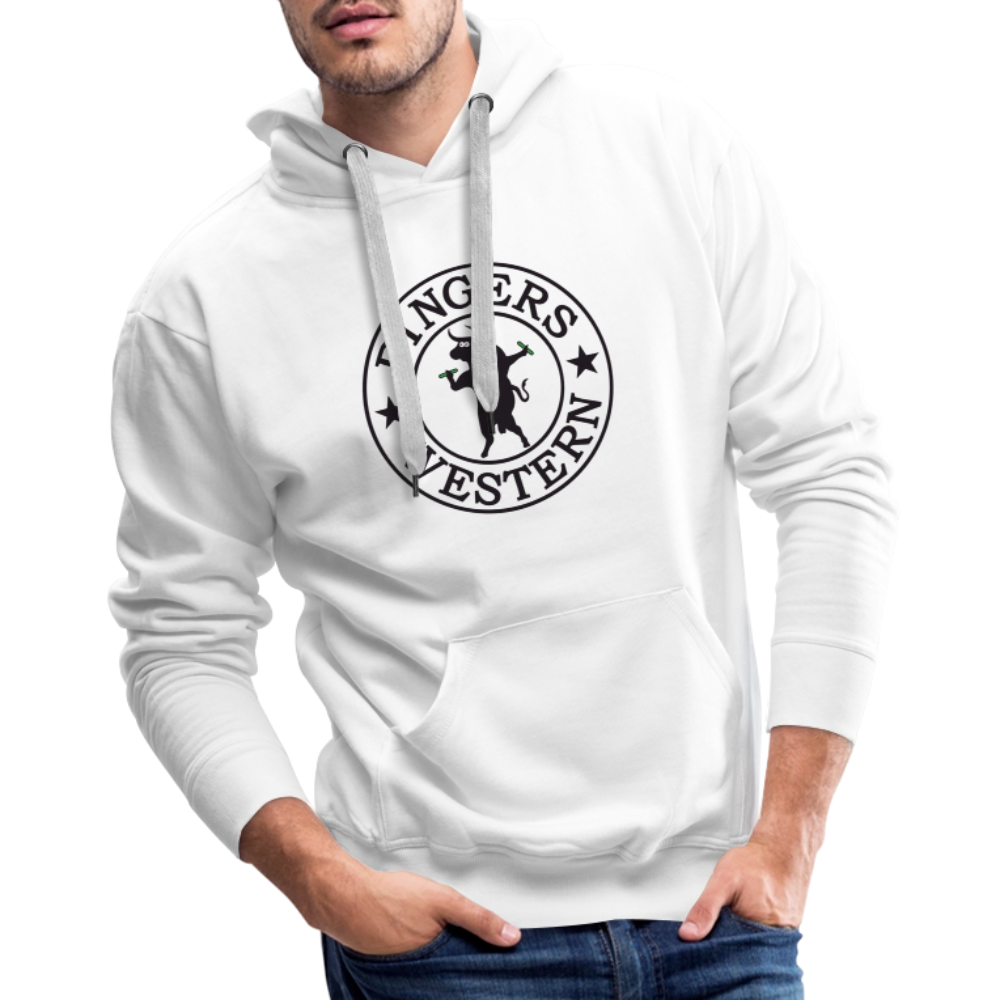 Ping West - Men’s Premium Hoodie - white