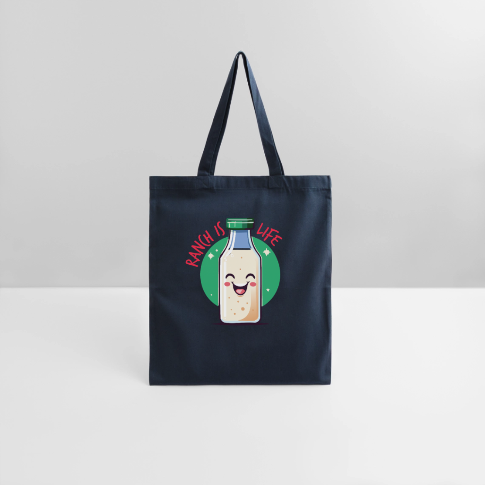 Ranch is Life Tote Bag - navy