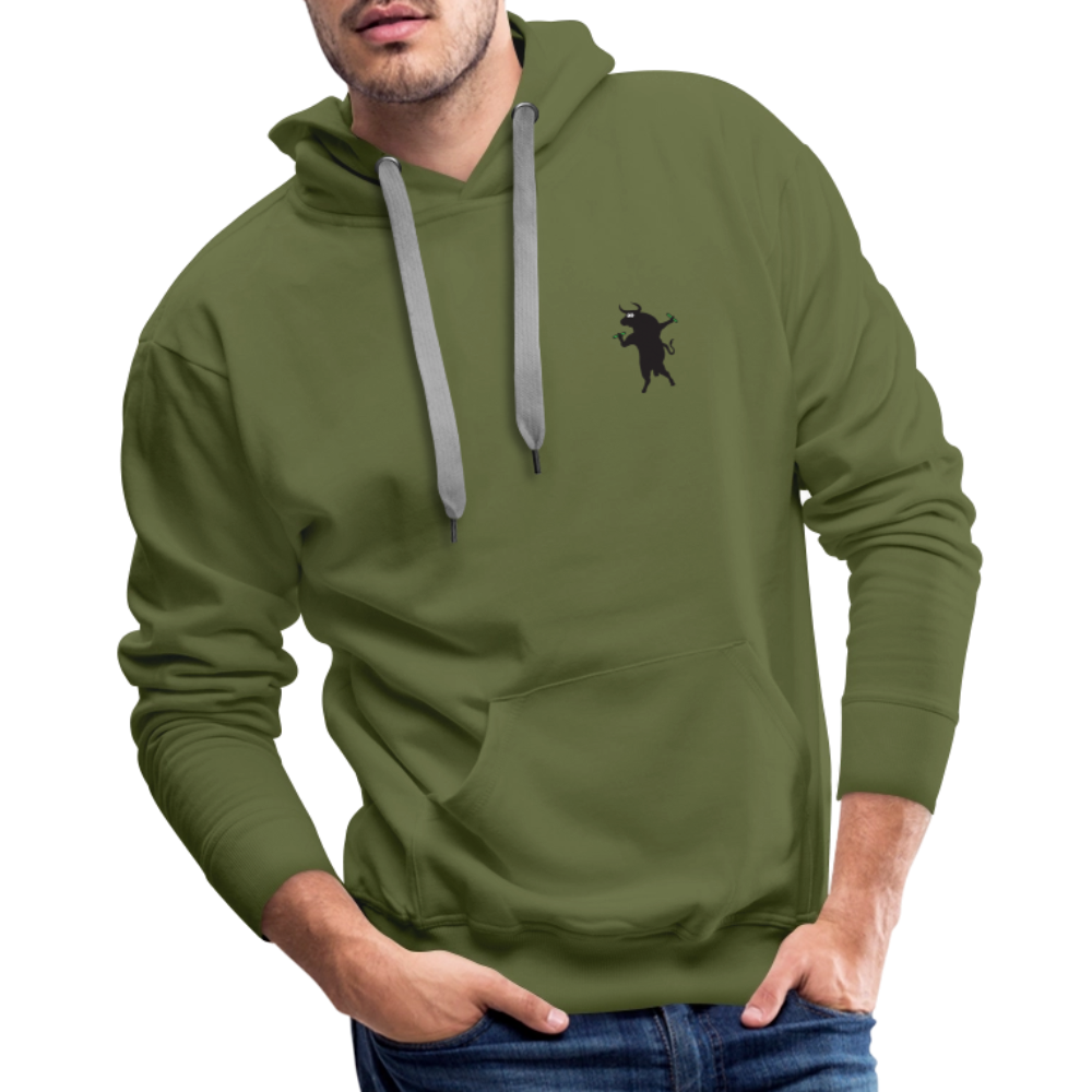Ping West - Men’s Premium Hoodie - olive green