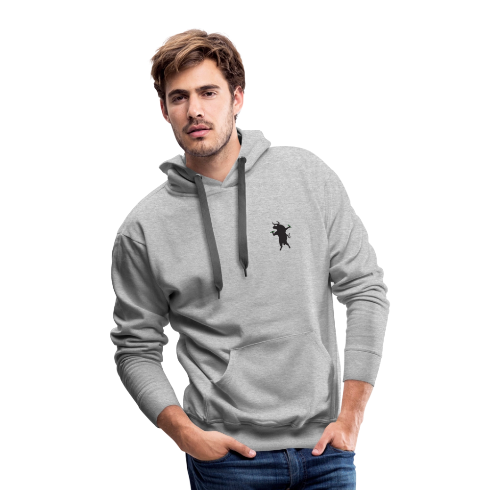 Ping West - Men’s Premium Hoodie - heather grey