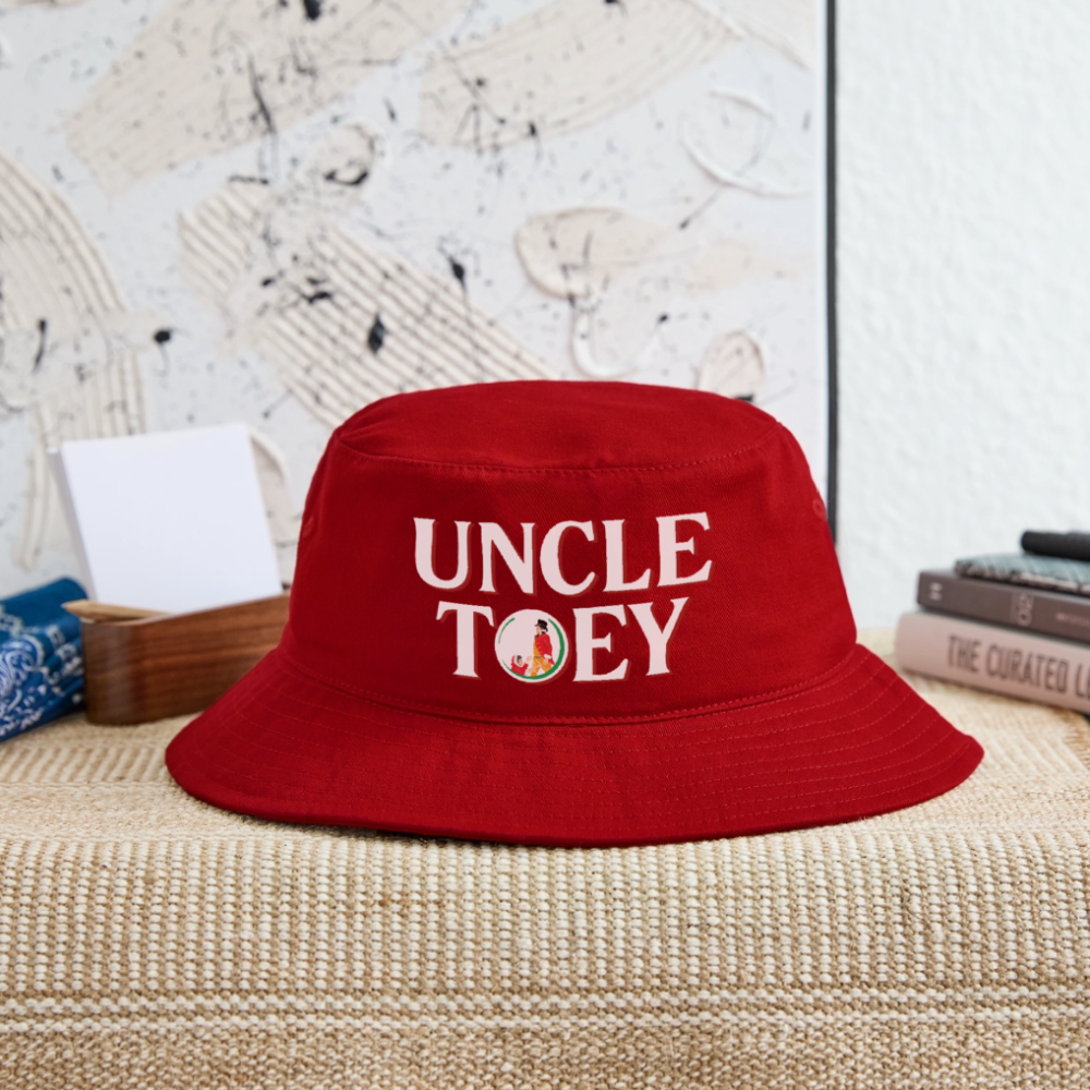 Uncle Toey - Bucket Hat - red