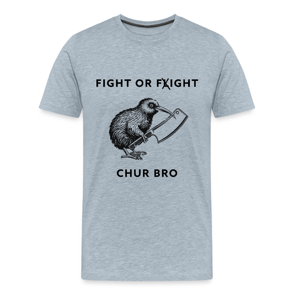 Chur Bro - Men's Premium T-Shirt - heather ice blue