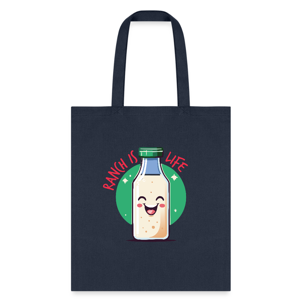 Ranch is Life Tote Bag - navy