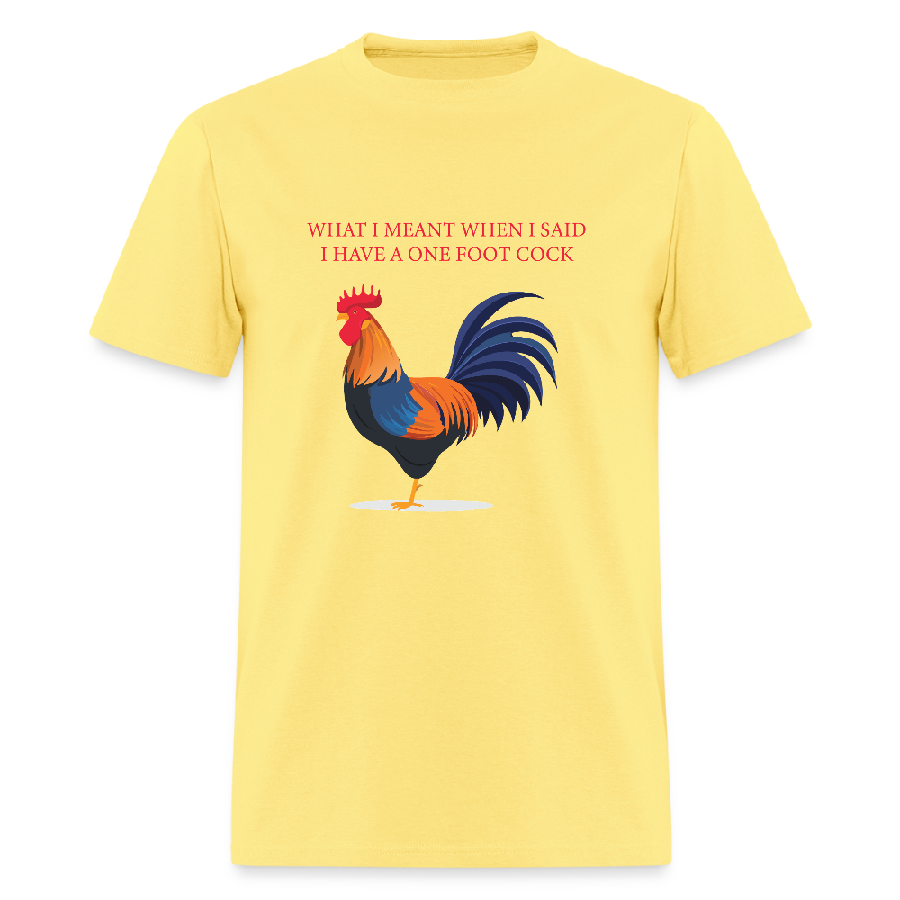 One Foot Rooster - Unisex Classic T-Shirt - cornsilk