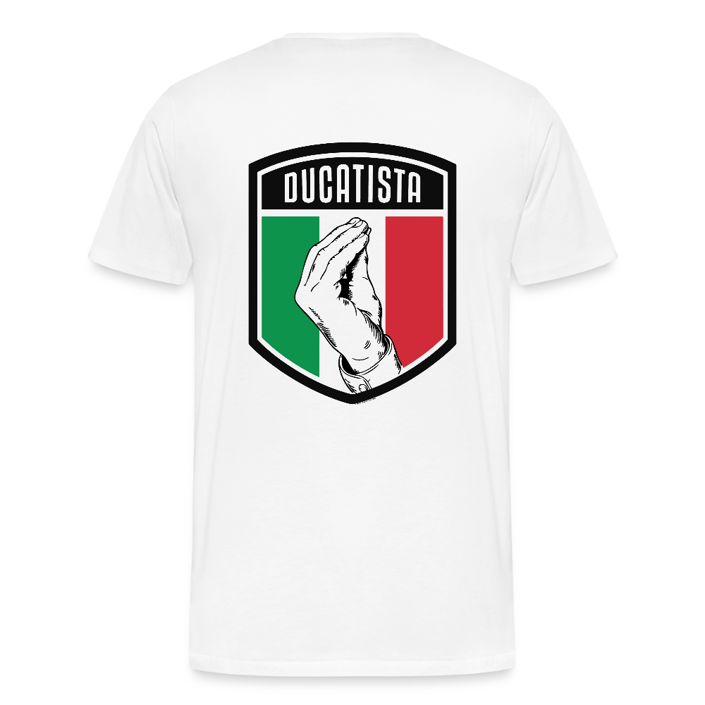 Ducatista - Men's Premium T-Shirt - white