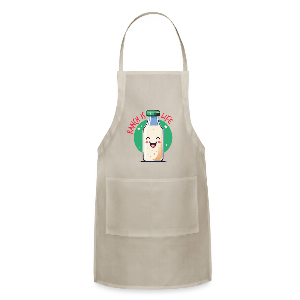 Ranch is Life - Adjustable Apron - natural