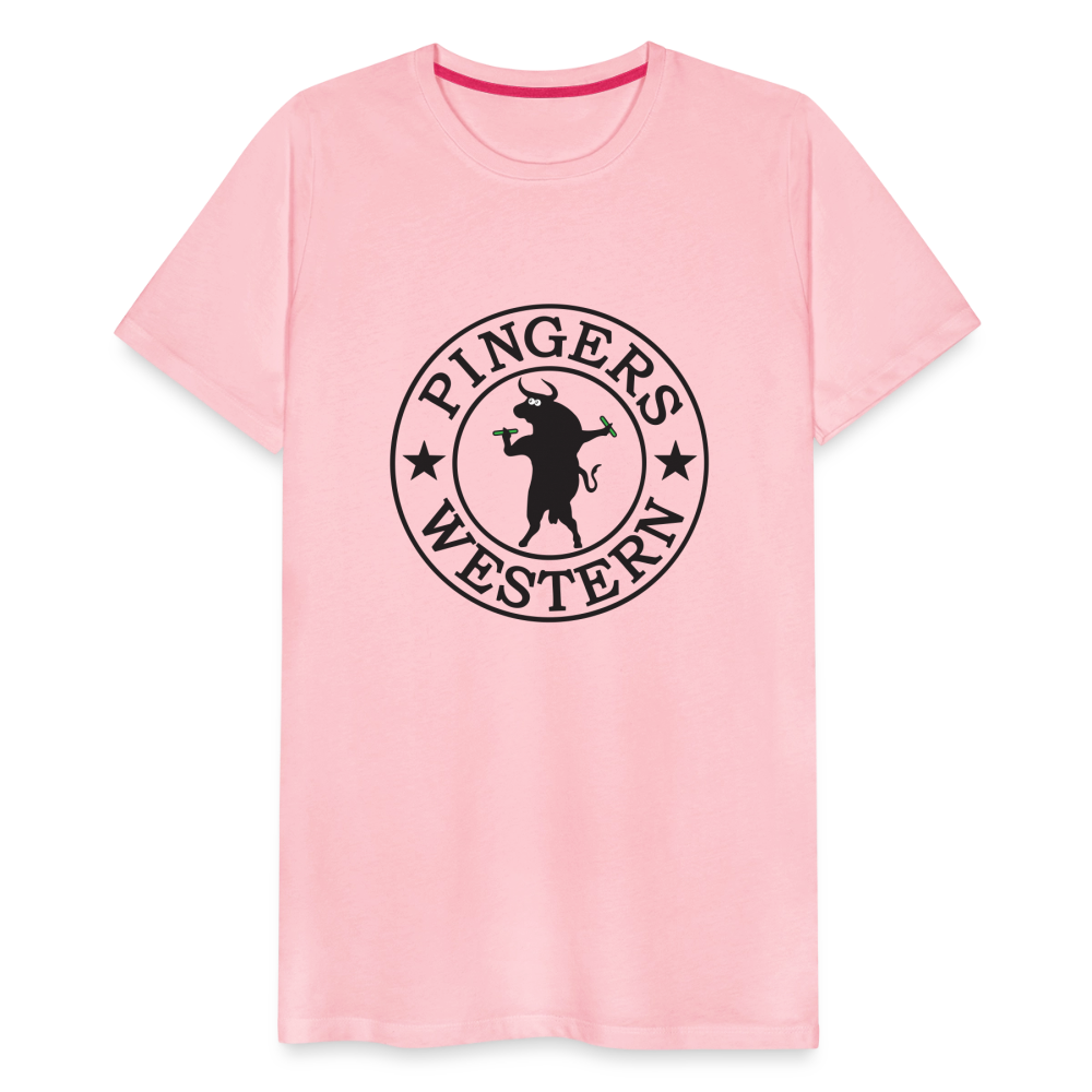 Ping West - Men's Premium T-Shirt - pink