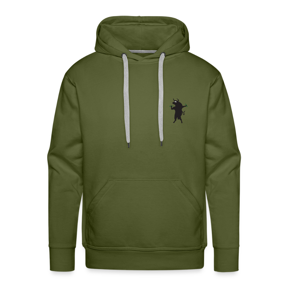 Ping West - Men’s Premium Hoodie - olive green