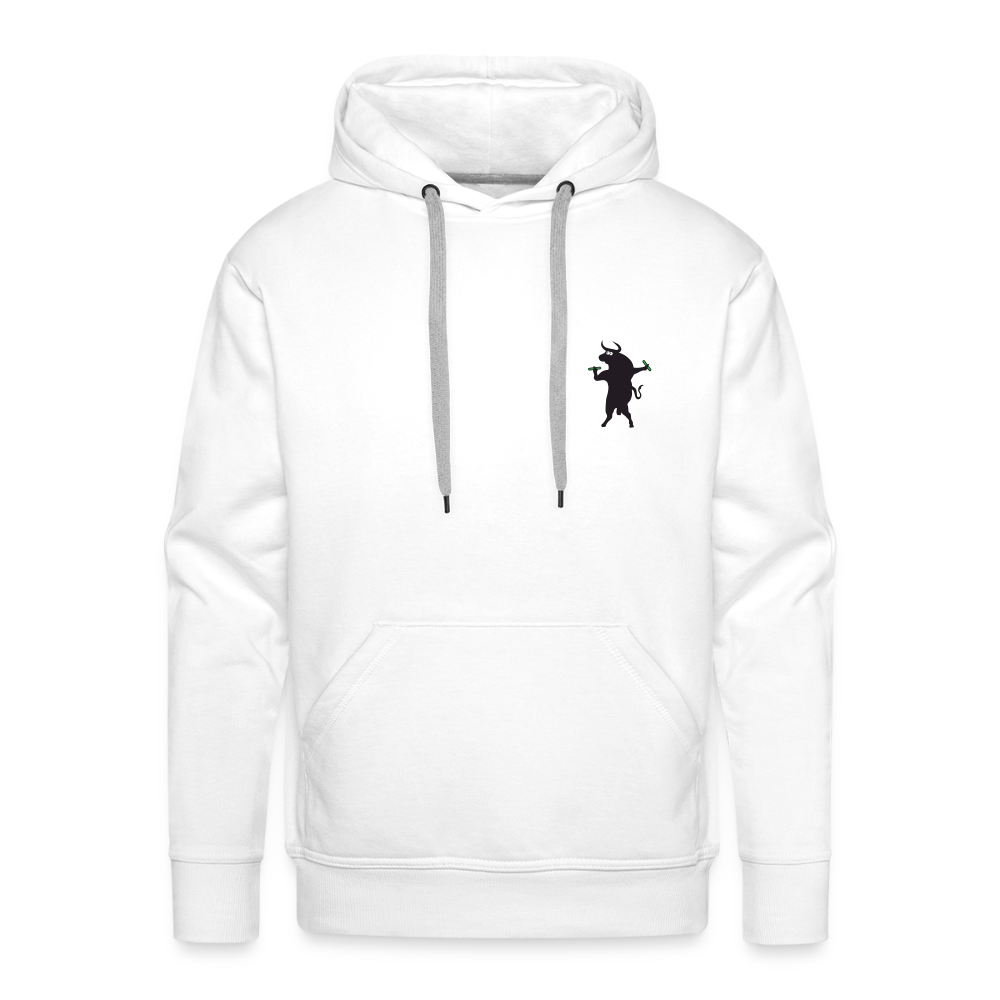 Ping West - Men’s Premium Hoodie - white
