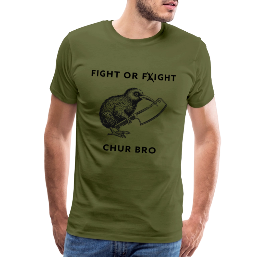 Chur Bro - Men's Premium T-Shirt - olive green