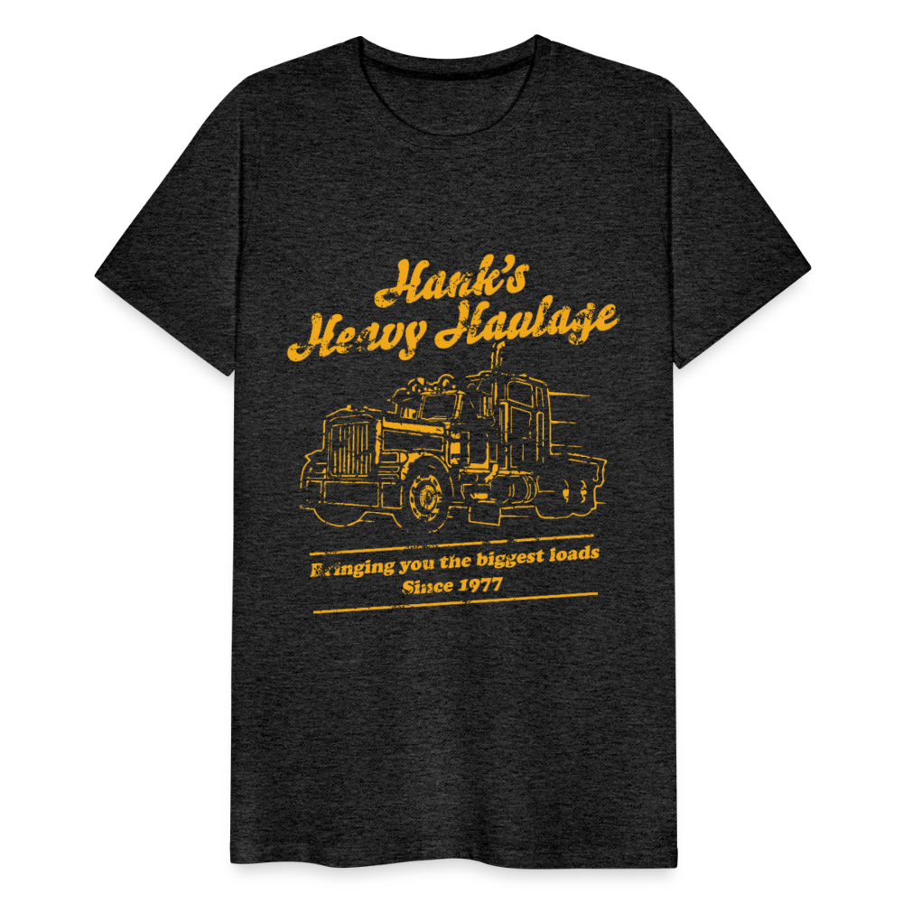 Hank's - Men's Premium T-Shirt - charcoal grey