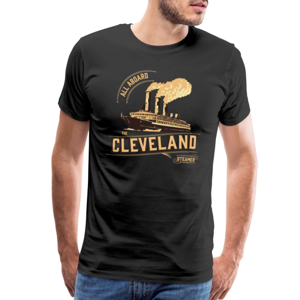 Steamer - Men's Premium T-Shirt - black