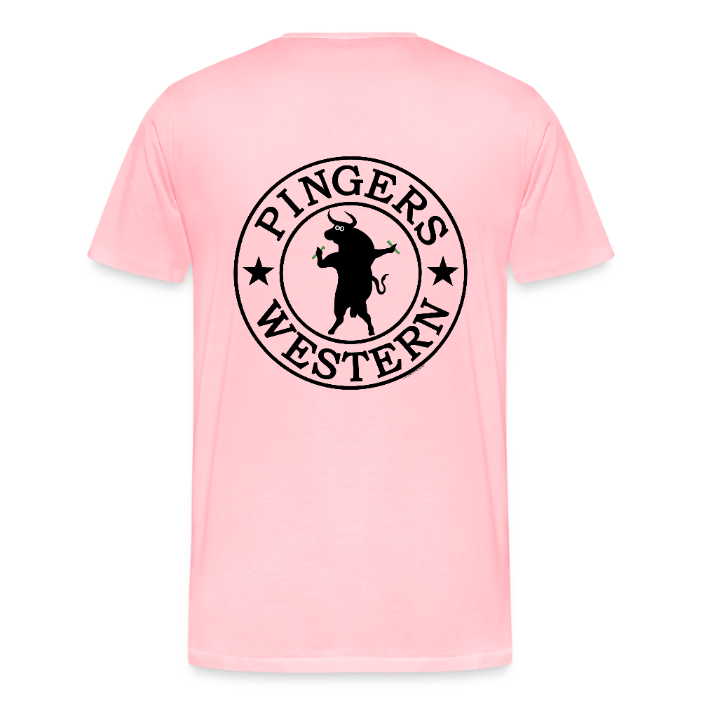 Ping West - Men's Premium T-Shirt - pink