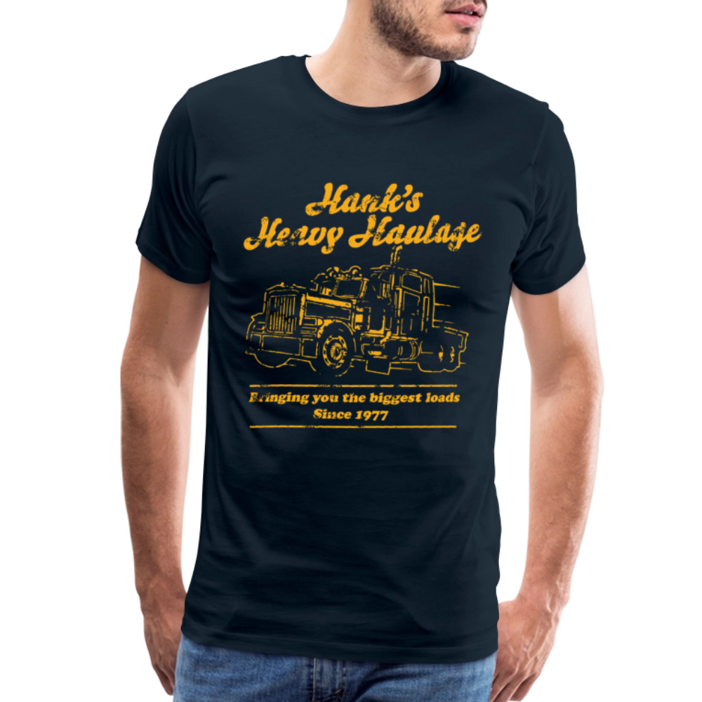 Hank's - Men's Premium T-Shirt - deep navy